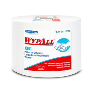 Paño Wypall X-60 Jumbo Roll 1x890 Código 30243063 / Marca Kimberly Clark
