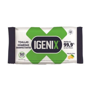 Igenix Wipes Desinfección Bolsa 50u Código A245 / Marca Igenix