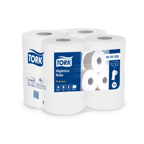 Tork Premium Higienico Rollo Doble Hoja 8x50 Metros Código HI55028 / Marca Tork
