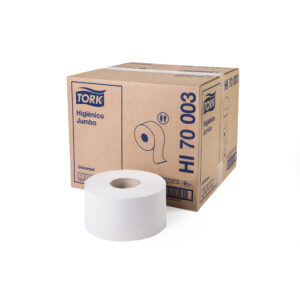 Tork Universal Higienico Jumbo Hoja Simple 12x300 Metros Código HI70003 / Marca Tork