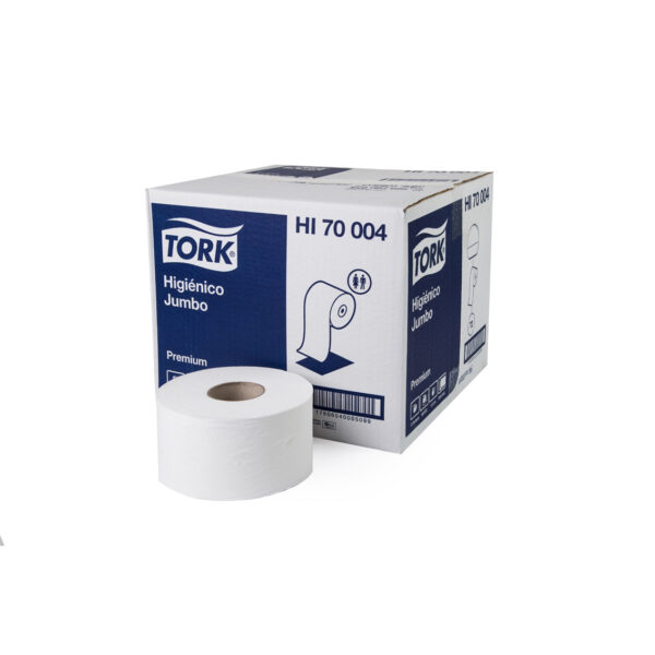Tork Premium Higienico Jumbo Doble Hoja 12x160 Metros Código HI70004 / Marca Tork