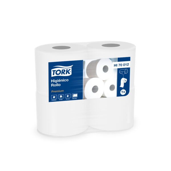 Tork Premium Higienico Rollo Doble Hoja 4x30 Metros Código HI70012 / Marca Tork