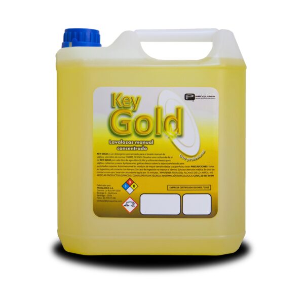 Lavalozas Key Gold Caja 2x5 Lt Código 8500449CL / Marca Proquimia