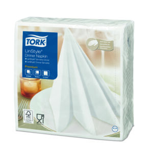 Tork Premium Servilleta Linstyle Blanca 12x50 Código SE70035 / Marca Tork