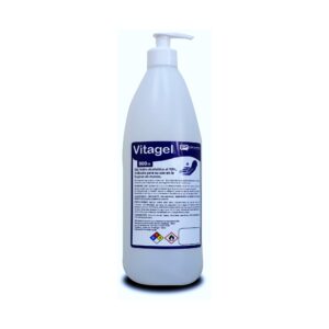 Vita Gel - Alcohol Gel Caja 8x900 Cc Con Válvula Código 8701012CL / Marca Proquimia