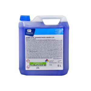 Asep 870 Desinfectante Base Amonio Cuaternario 4ta Generación Caja 2x5 Lt Código 4026915CL / Marca Proquimia