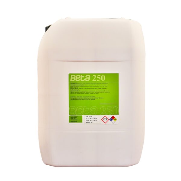 Beta 250 Detergente Lavavajillas Automático Bidón 20 Lt Código 999659 / Marca Proquimia