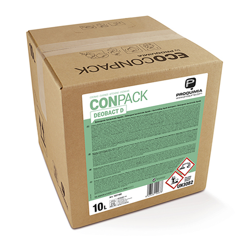 Conpack DEOBACT D Proquimia detergente-desinfectante amonio cuaternario caja 10 L