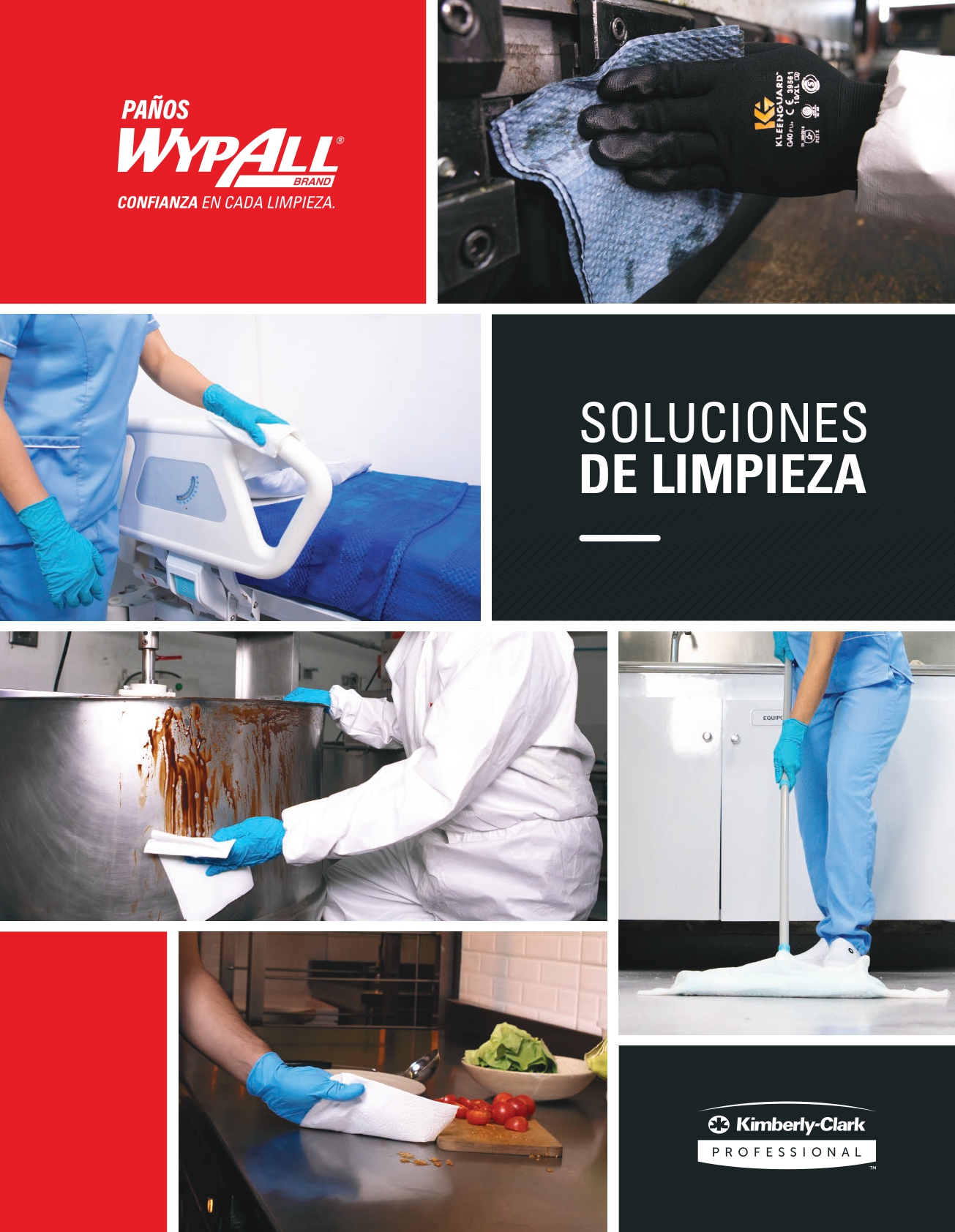 Portada Catálogo Soluciones de Limpieza