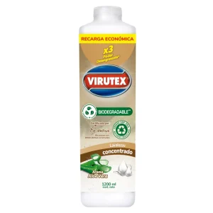 Lavalozas Biodegradable Virutex con Aloe Vera 1200 ml Código 1101162 / Marca Virutex